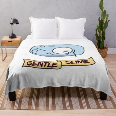 Gentle Slime Soft Aesthetic Mood Throw Blanket