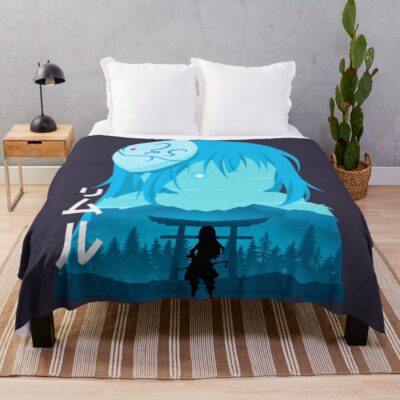 Dreamlike Rimuru Tempest Fantasy Gift Edition Throw Blanket