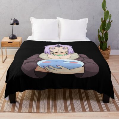 Rimuru & Shion Bonded Friendship Art Throw Blanket