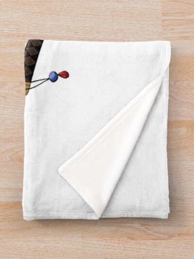 Alternative view of Chibi Slime Art Playful Collection Throw Blanket