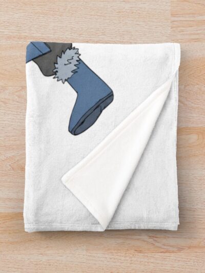 Alternative view of Mythic Slime Universe Eternal Story Throw Blanket