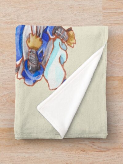 Alternative view of Shadow Ninja Souei Stealth Mode Throw Blanket
