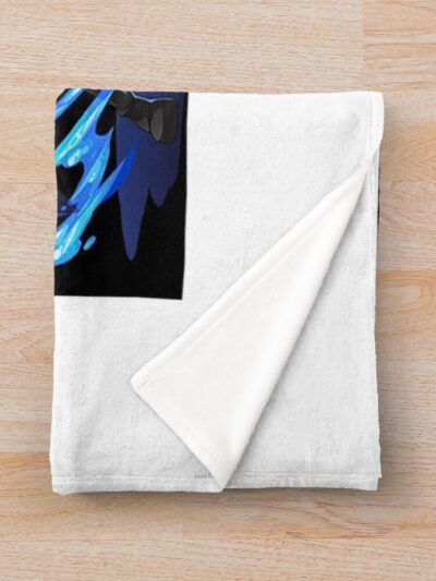 Alternative view of Modern Artistic Abstract Slime Design Throw Blanket