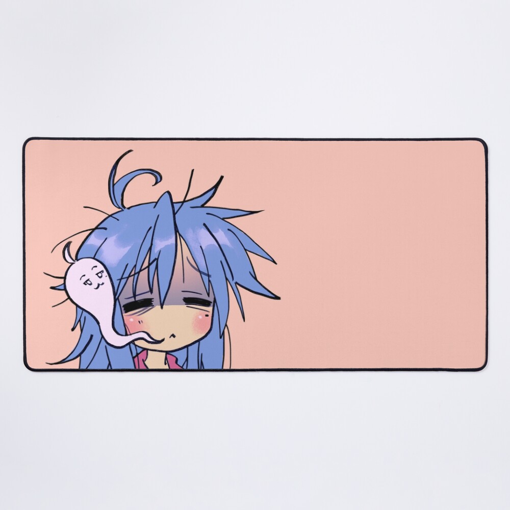 Funny Dead Tired Konata Meme Chaos Mouse Pad