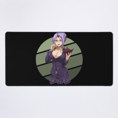 Playful Shion Circle Funny Aesthetic Mouse Pad