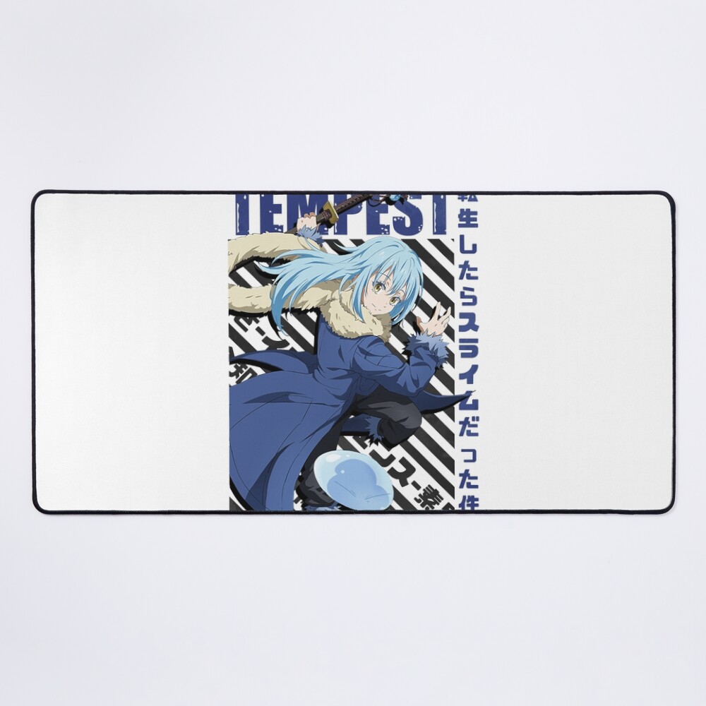 Elegant Rimuru Tempest Cute Fan Design Mouse Pad