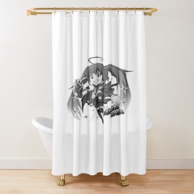 Dark Milim Nava Black Dragon Aura Shower Curtain
