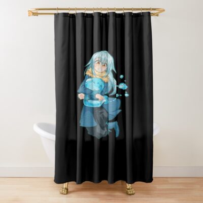 Elegant Slime Fan Tribute Edition Shower Curtain