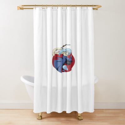Epic Slime Reincarnation Chronicle Edition Shower Curtain