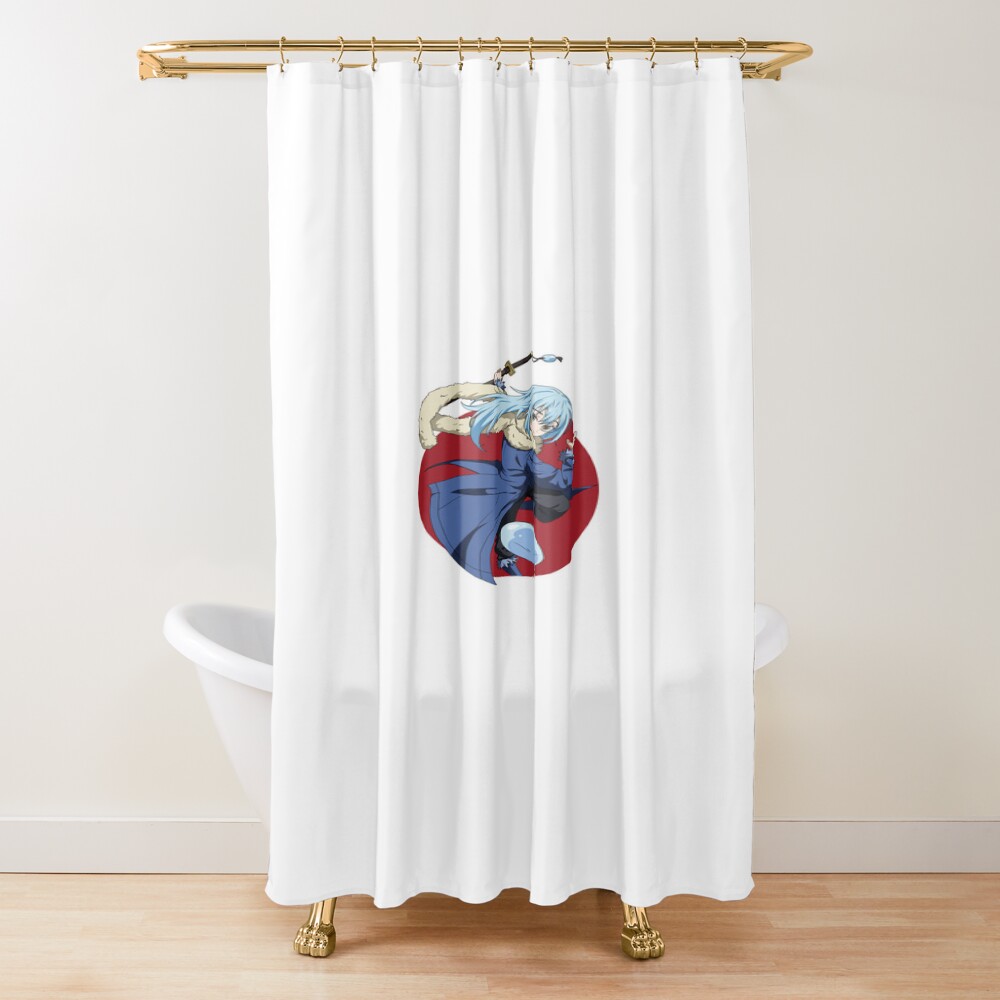 Epic Slime Reincarnation Chronicle Edition Shower Curtain
