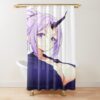 Mystic Uni Horn Oni Yokai Waifu Shower Curtain