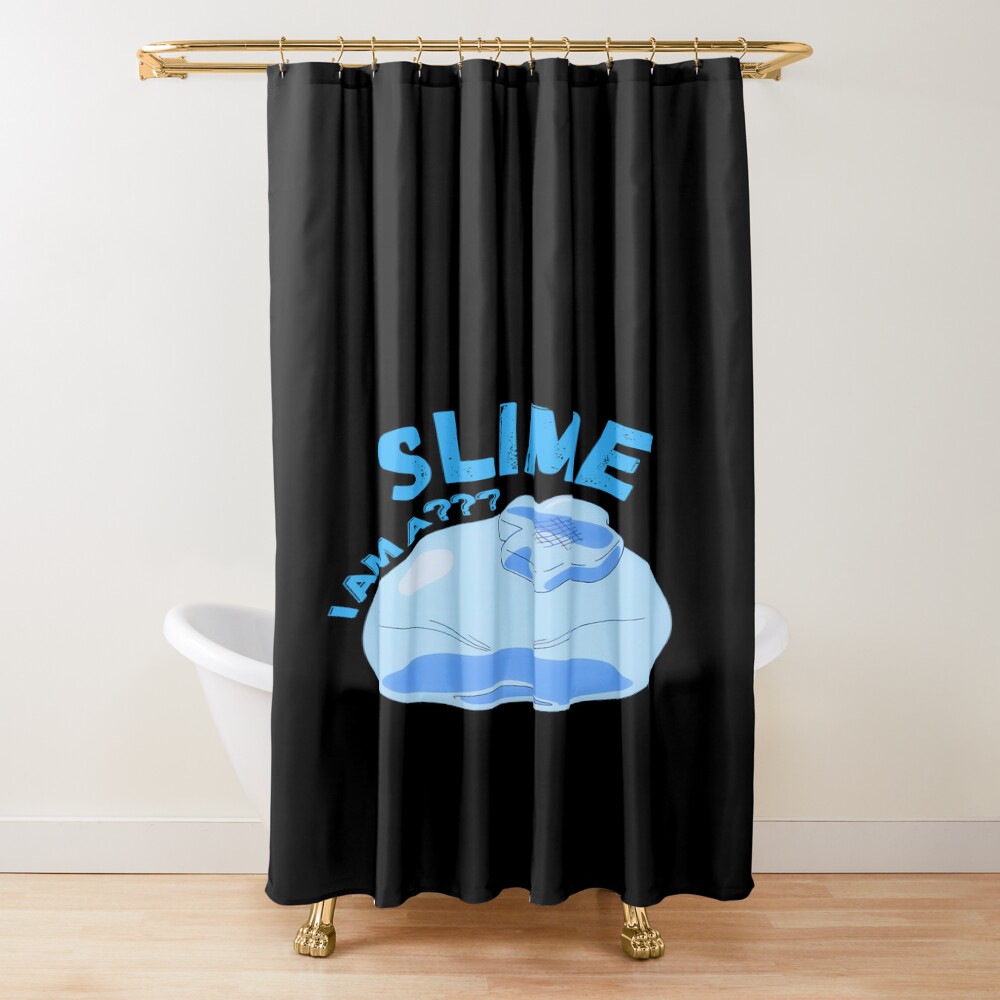 Cute Rimuru Slime Fantasy Spirit Shower Curtain