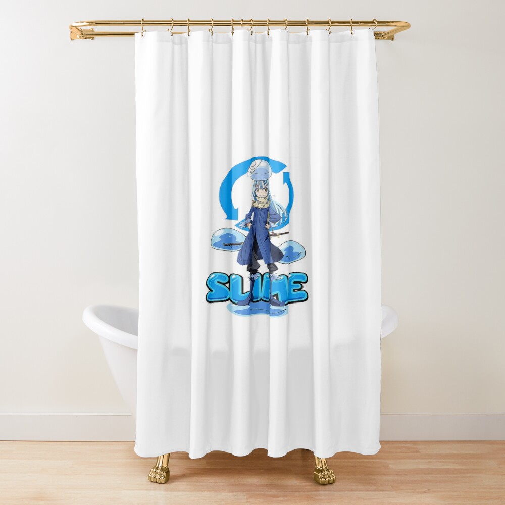 Stylish Rimuru Anime Outfit Collection Shower Curtain