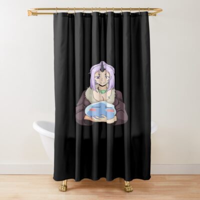 Rimuru & Shion Eternal Friendship Bond Shower Curtain