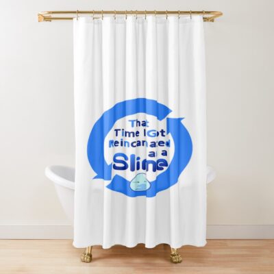 Classic Slime Reincarnation Legacy Art Shower Curtain