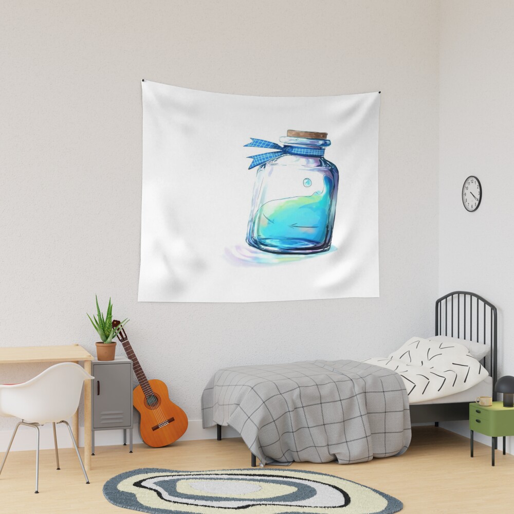 Crystal Rimuru In Glass Dreamscape Tapestry