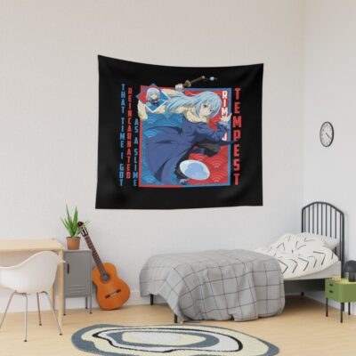 Sparkling Rimuru Tempest Fan Gift Radiance Tapestry