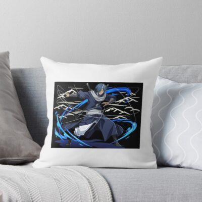 Modern Artistic Abstract Slime Design Throw Pillow