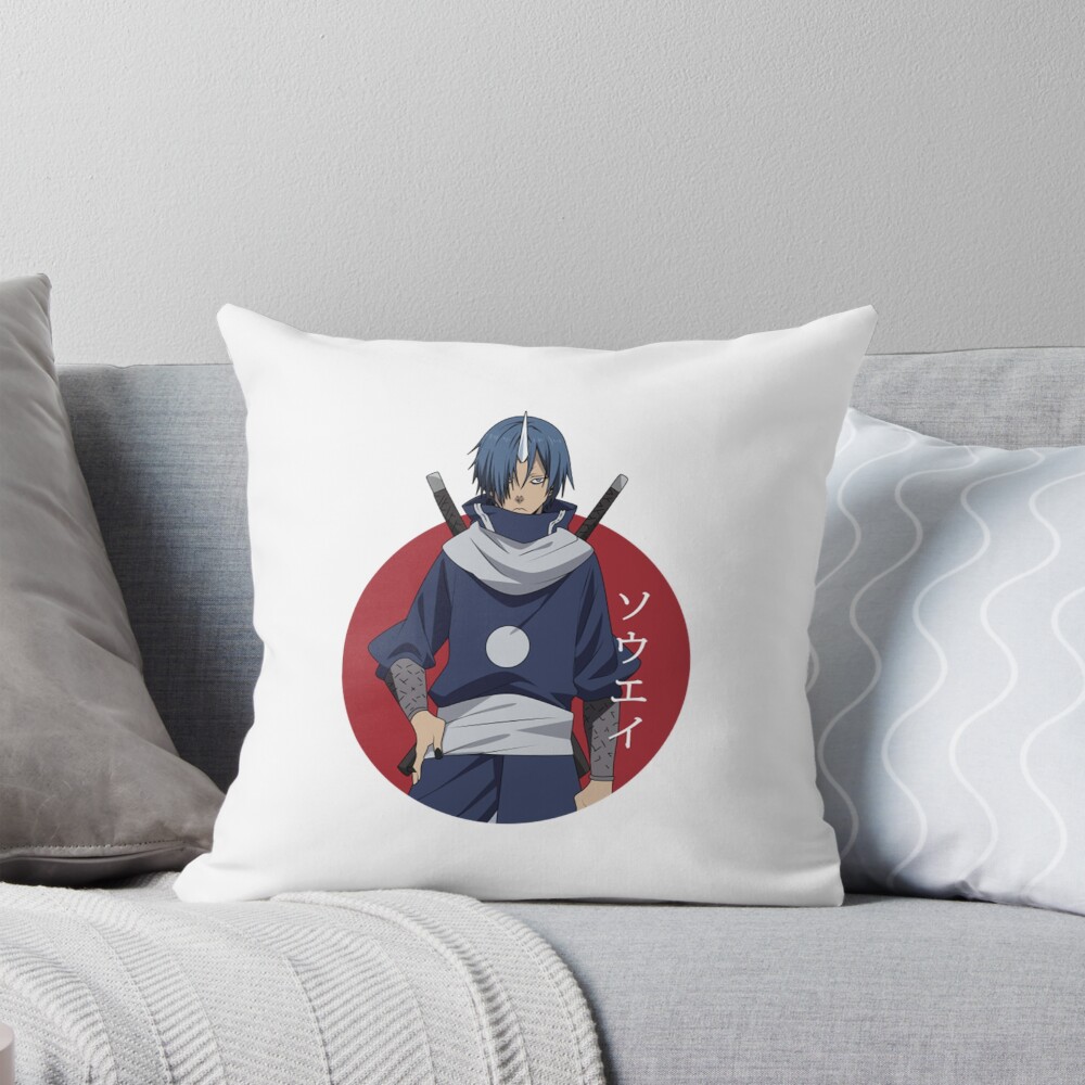 Shadow Assassin Souei Silent Strike Throw Pillow
