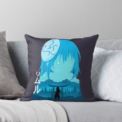 Dreamlike Rimuru Tempest Fantasy Gift Edition Throw Pillow