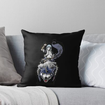 Dynamic Tensura Adventure Series Art Throw Pillow