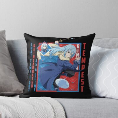Sparkling Rimuru Tempest Fan Gift Radiance Throw Pillow