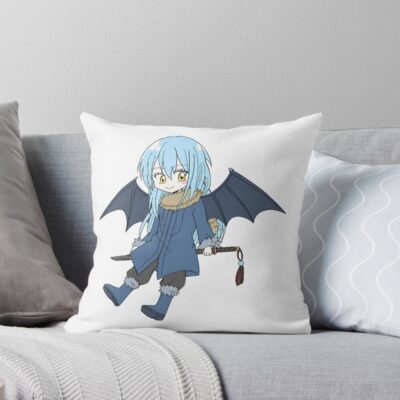 Mythic Slime Universe Eternal Story Throw Pillow