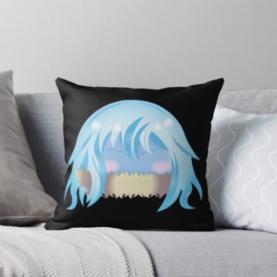 Rimuru Hybrid Human Slime Fusion 2020 Throw Pillow