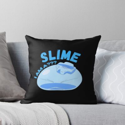 Adorable Rimuru Slime Dream Form Throw Pillow