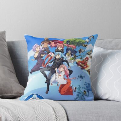 Grand Slime Movie Saga Edition Throw Pillow