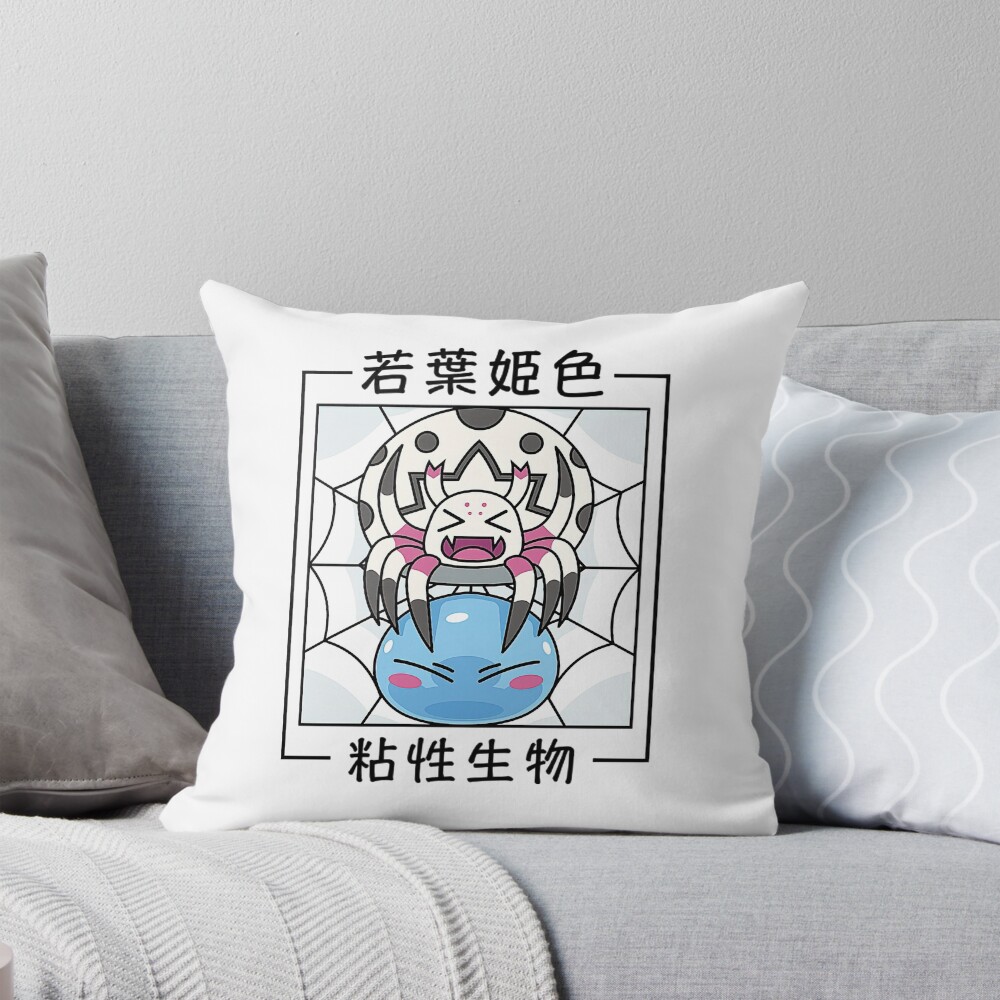 Epic Reincarnated Slime Saga Design Throw Pillow